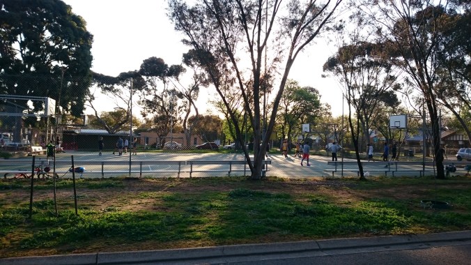 ball courts